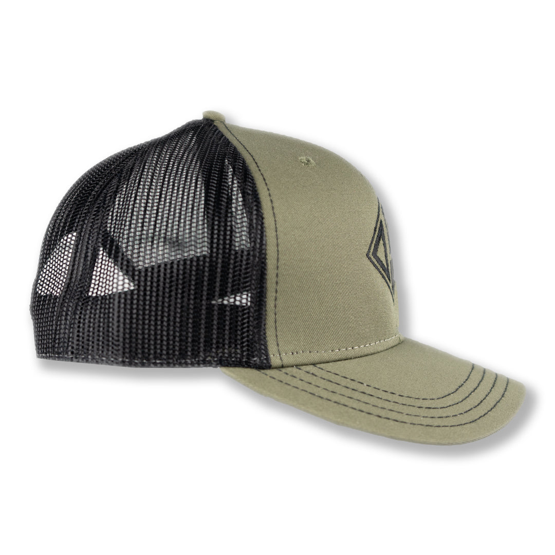 SQUARED (NEGRO Y VERDE OLIVA)