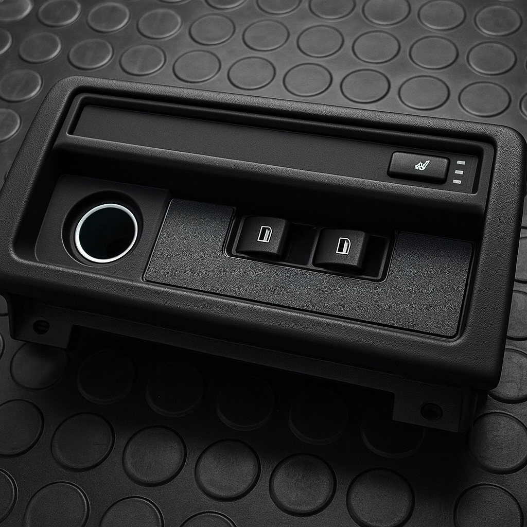 INTERRUPTOR DE VENTANAS REUBICADOR PARA BMW E46 – FRENO DE MANO OCULTO